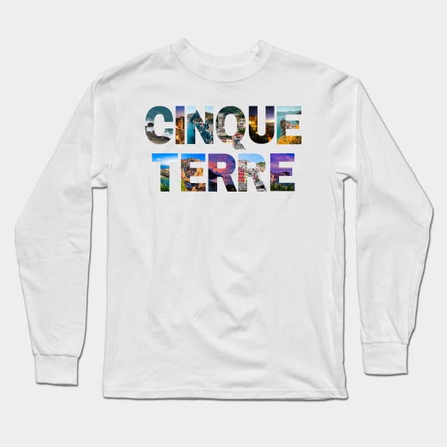 CINQUE TERRE Long Sleeve T-Shirt by Ivy Lark - Write Your Life